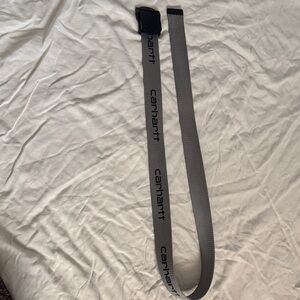 Carhartt Men's Belt in Gray with Black Buckle